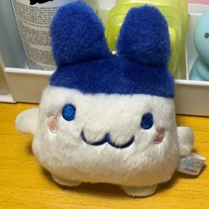 [BUNJANG] Tamagotchi Mimitchi Plush Keychain / 다마고치 미미치 인형 키링 [택x]