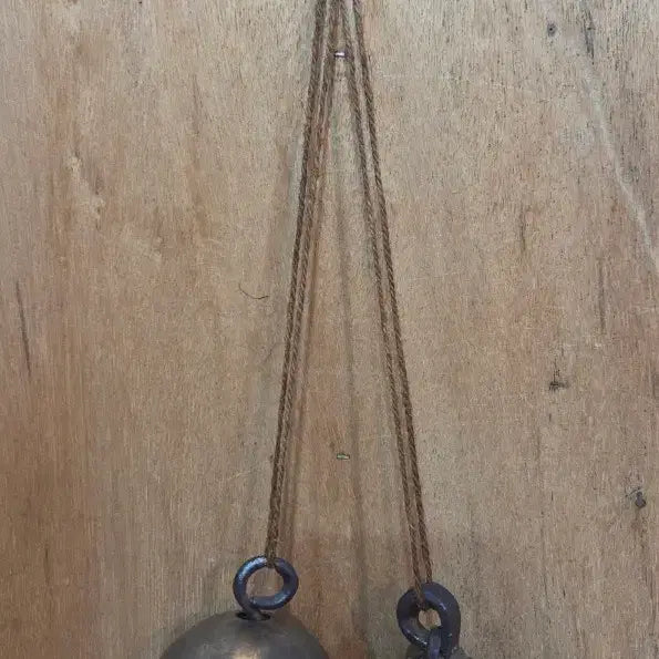 [BUNJANG] Korean Traditional Brass Cowbell Set (2 pieces) / 민속품  / 우리나라 오리지날 워낭 동 방울 2점