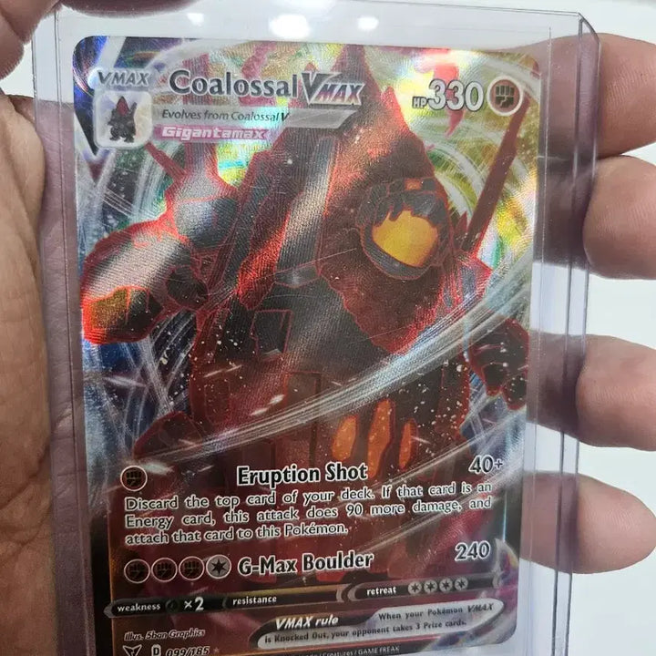 [BUNJANG] Pokemon Card VMAX Set (Coalossal/Forge/Dragonite/Dragapult/Volcarona/Garbodor) / 포켓몬카드 VMAX 6장 세트 (석탄산/대장장이/오롱이/드래고/불카/묵호)