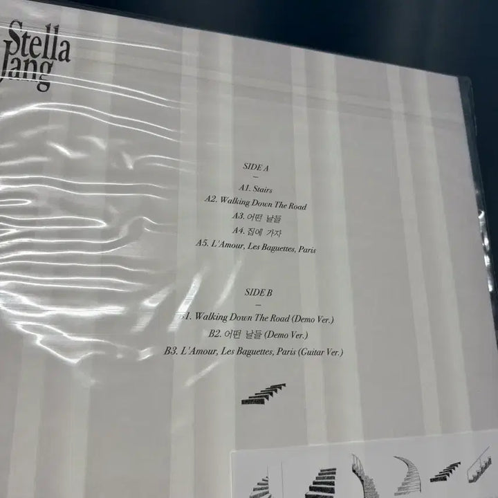 [BUNJANG] Stella Jang Stairs LP (Brown Color, 45RPM) - Sealed / 스텔라장 Stella Jang Stairs lp 미개봉