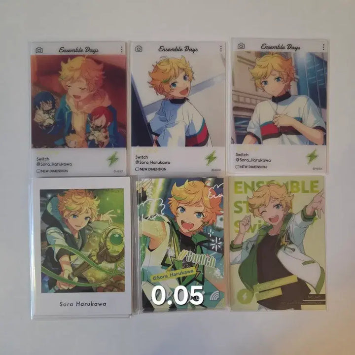 [BUNJANG] Ensemble Stars Sora Haruka Pascha Bundle Set (31 pcs) / 앙상블 스타즈 하루카와 소라 파샤 31장 일괄(완전할인!!!)