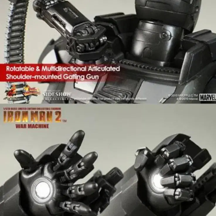 [BUNJANG] Hot Toys Iron Man 2 War Machine Mark 1 (Early Version) / 핫토이 아이언맨2 (워머신 마크1)(초창기 버젼 입니다)(다이케스트 아님)