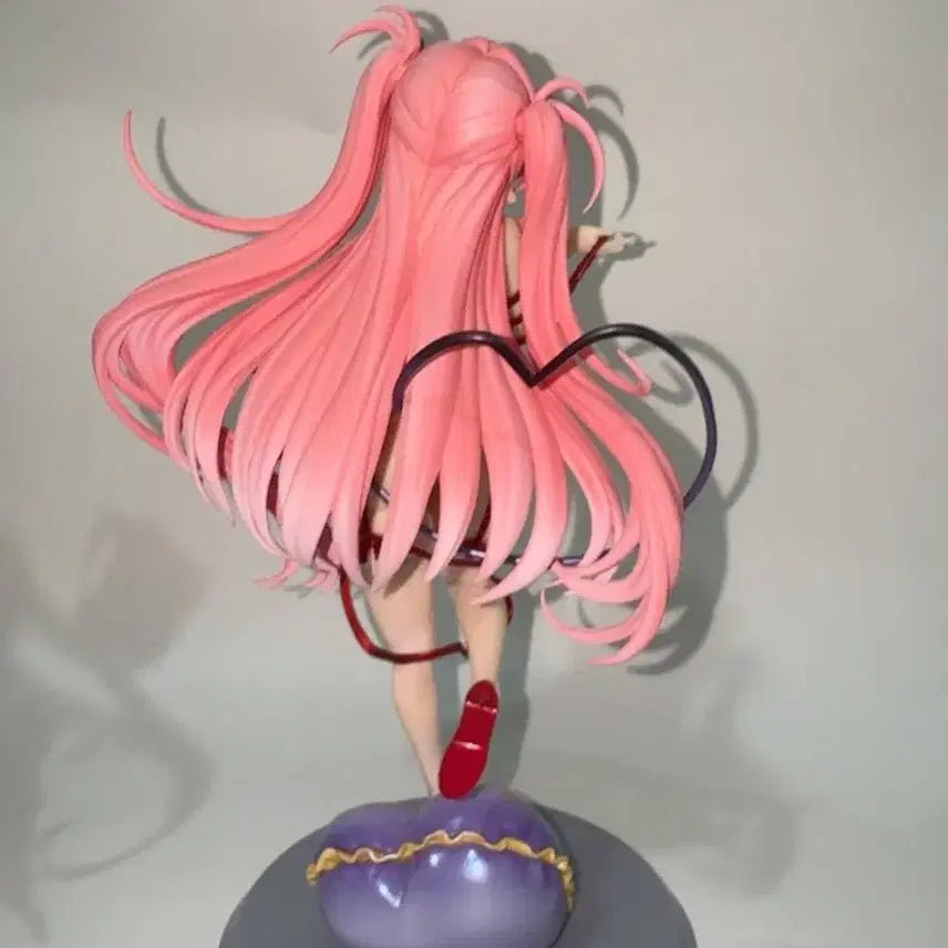 [BUNJANG] Pink Twin Tail Hair Figure / 핑크 헤어 트윈테일 피규어