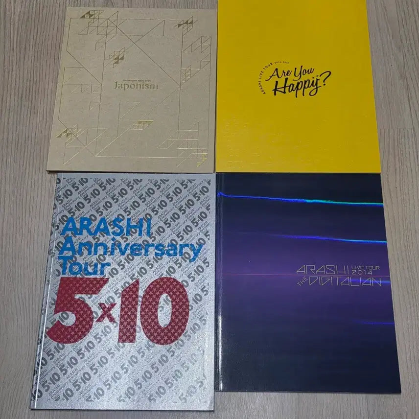 [BUNJANG] Arashi Concert Pamphlet Bundle Set / 일괄) 아라시 Arashi 콘서트 팜플렛 포토북