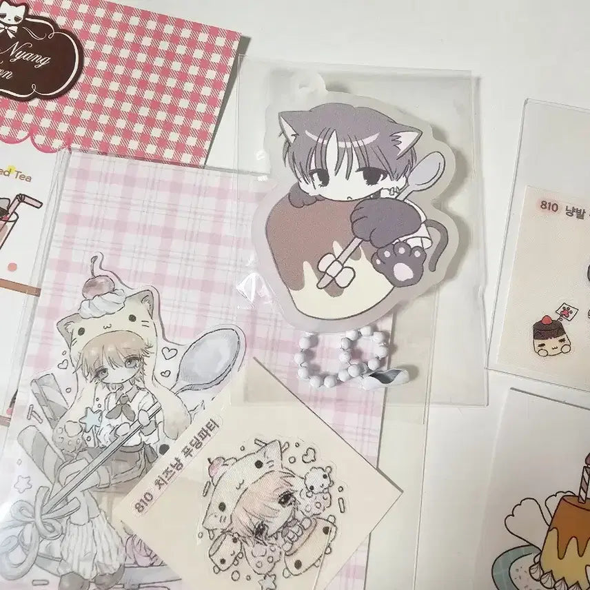 [BUNJANG] BOYNEXTDOOR Taesan Lucky Draw Acrylic Keyring Bundle Set / 일괄) 보넥도 태산 생카 간폭자냥 럭드 럭키드로우 키링