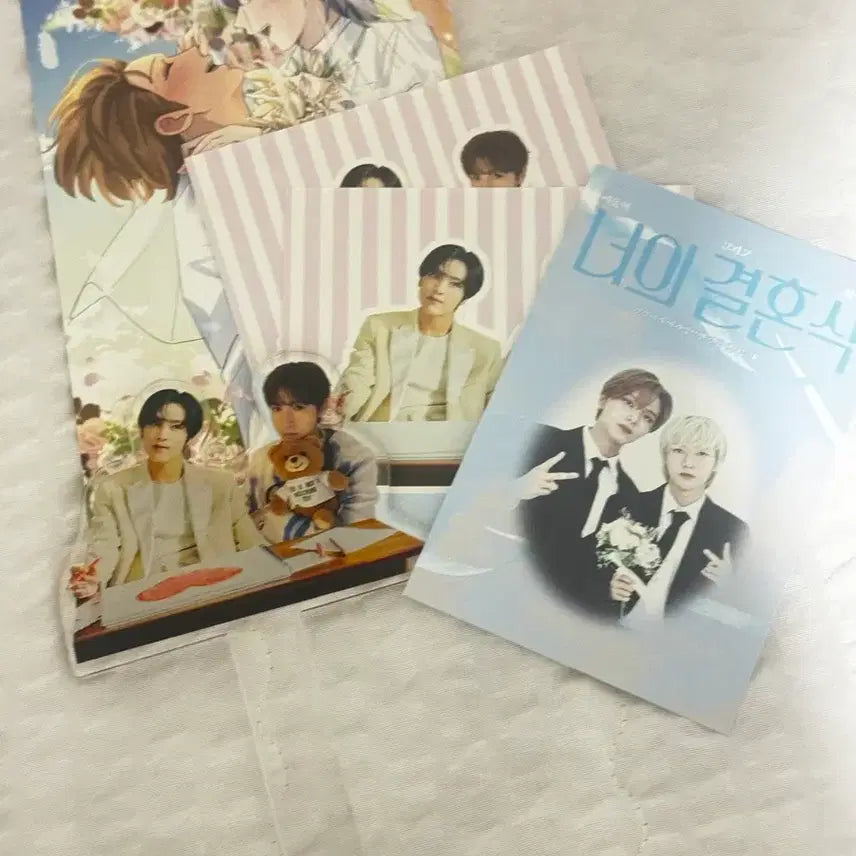 [BUNJANG] NCT Dream Dongrun Haechan Renjun Etiquette Shot Acrylic &amp; Sticker Bundle Set / 엔시티드림 동런 해찬 런쥔 예절샷 아크릴 비공굿 스티커 양도