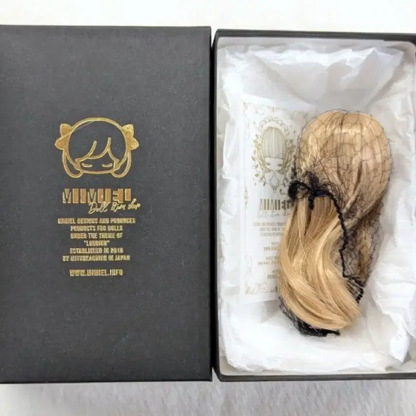 [BUNJANG] Mimiel Doll 3.5-4 inch Wig / Mimiel doll 3.5-4인치 가발 구관
