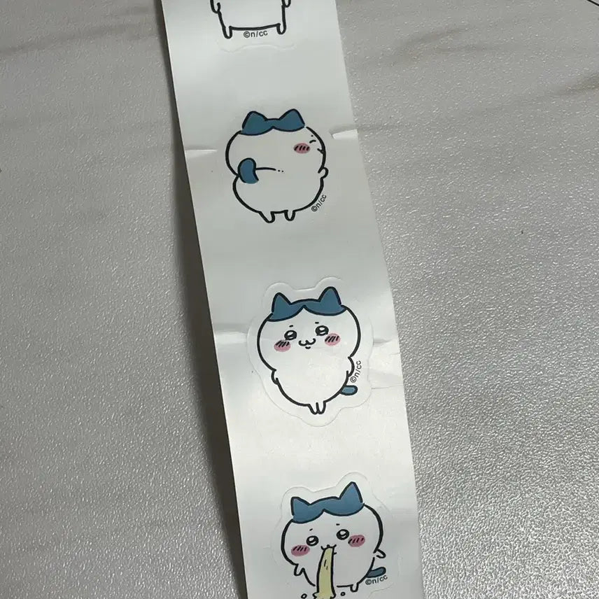 [BUNJANG] Hachiwara Character Sticker Roll / 하치와레 스티커