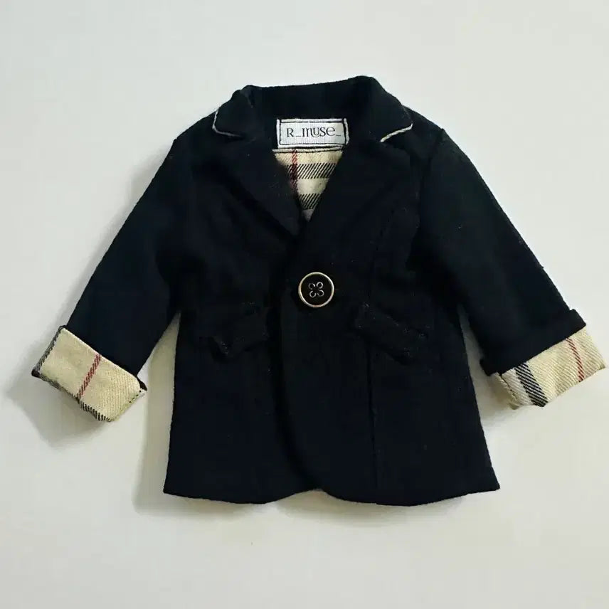 [BUNJANG] Reina Doll Clothes Black Jacket / 레이나인형 옷