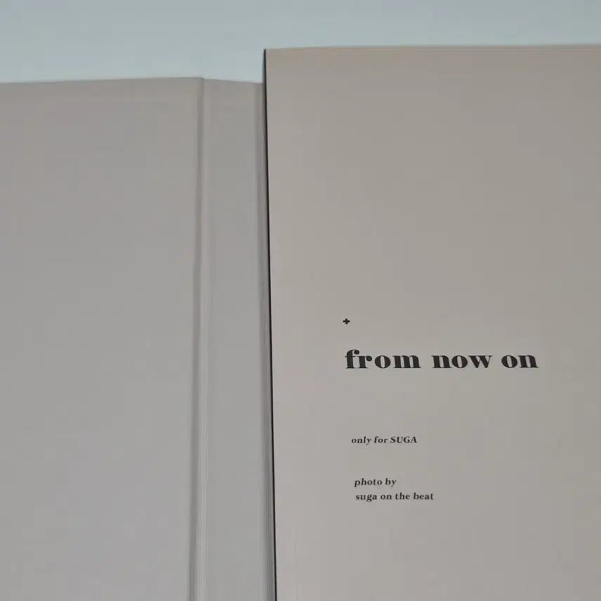 [BUNJANG] BTS Suga (Min Yoongi) Photobook / [BTS] 슈가(민윤기) 화보집 판매