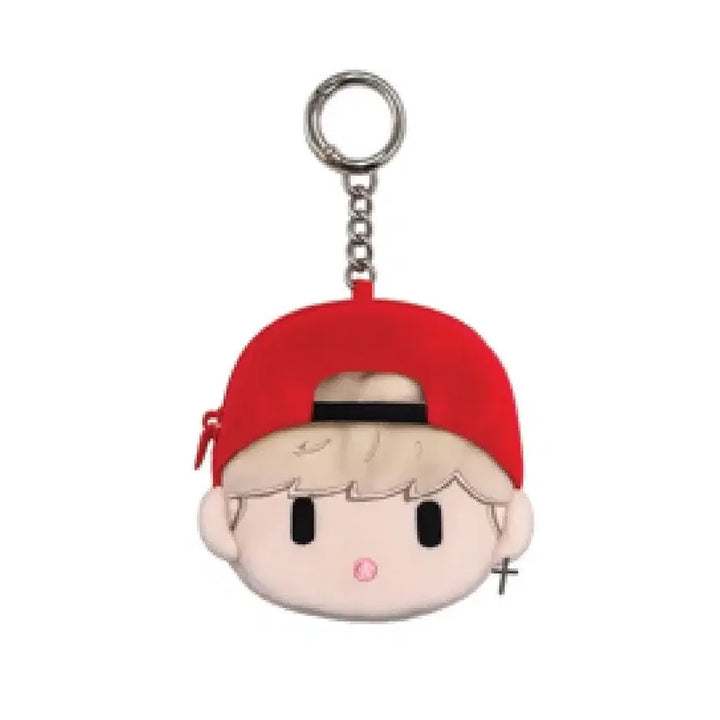 [BUNJANG] G-Dragon x PEACEMINUSONE G:A Boys Journey Face Pouch Keyring / 지드래곤 x 팸 팝업 G:A 보이즈 저니 페이스 파우치 키링
