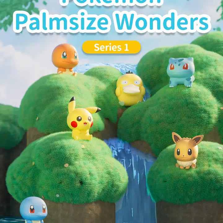[BUNJANG] Funism Pokemon Gacha Figure Set (Pikachu, Bulbasaur, Charmander, Squirtle, Psyduck, Eevee) / 퍼니즘 포켓몬스터 가챠 피규어 세트 (피카츄, 이상해씨, 파이리, 꼬부기, 고라파덕, 이브이)