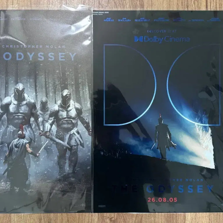 [BUNJANG] Odyssey Dolby Poster, Gwang-eum Poster, Signature Set (Original Ticket, TTT) / 오디세이 돌비포스터+광음포스터+시그니처 2종