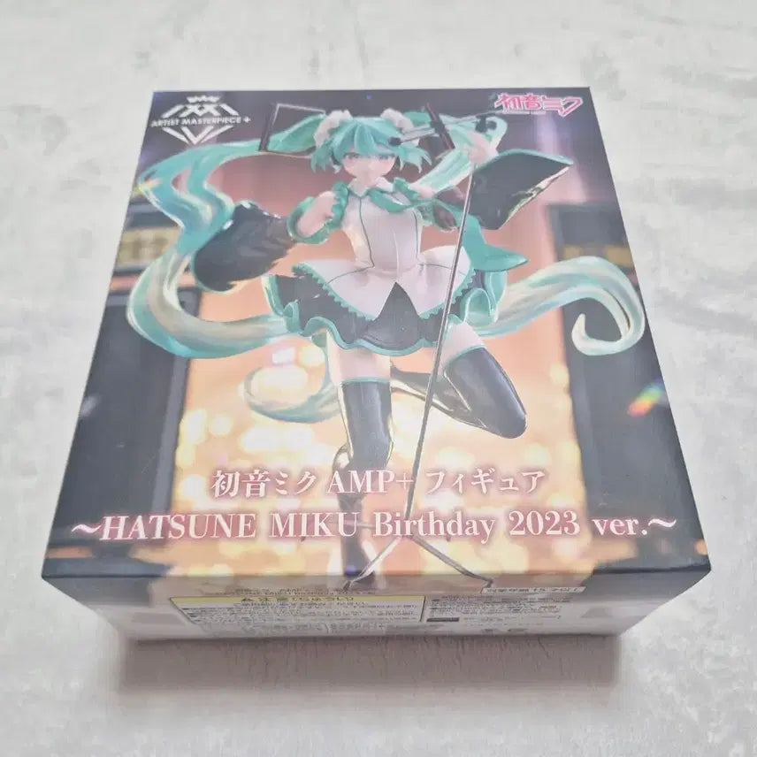 [BUNJANG] Hatsune Miku AMP+ Birthday 2023 ver. Figure / (상태최상) 하츠네 미쿠 AMP+ 피규어 Birthday 2023 ver.