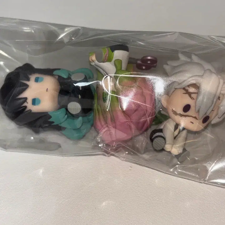 [BUNJANG] Demon Slayer Muichiro Mitsuri Sanemi Petatto Wind-up Gacha Bundle Set / 귀멸의칼날 무이치로 미츠리 사네미 페탓토 태엽가챠 일괄
