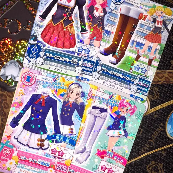 [BUNJANG] Aikatsu School Uniform Miyabi Bundle Set / 아이카츠 스쿨룩 판매 교복,미야비 일괄
