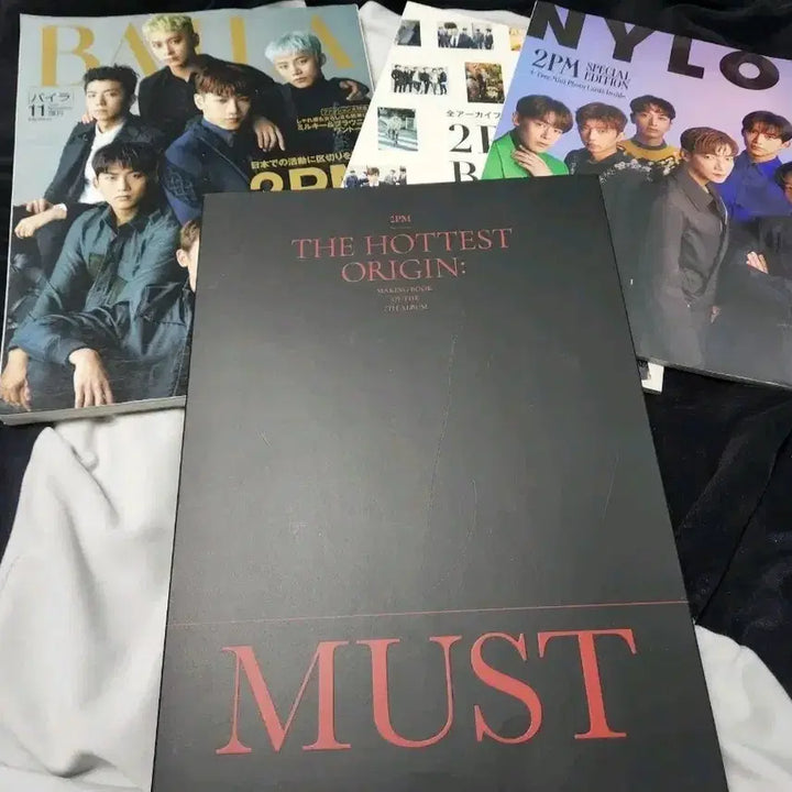 [BUNJANG] 2PM MUST Album Bundle with Bazaar and Nylon Magazines / 2PM MUST앨범 + 바자, 나일론 잡지 포함
