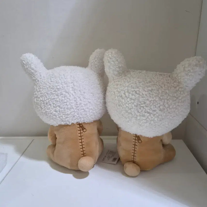 [BUNJANG] Vintage Rilakkuma Usagi Strawberry Doll Set (25cm) / 고전 리락쿠마 우사기 토끼 딸기 인형 25cm 일괄 세트