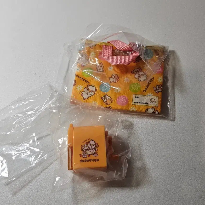 [BUNJANG] Korokoro Kuririn Mechanical Pencil Sharpener &amp; Pouch Set / 가챠 새상품) 코로코로쿠리링 연필깎이+파우치 가챠