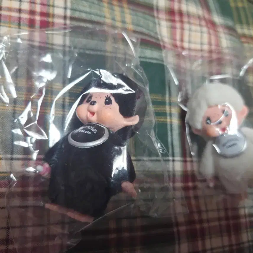 [BUNJANG] Monchhichi Floki Figure Set (3 Pieces) / 몬치치 플로키 피규어2종 가챠1종