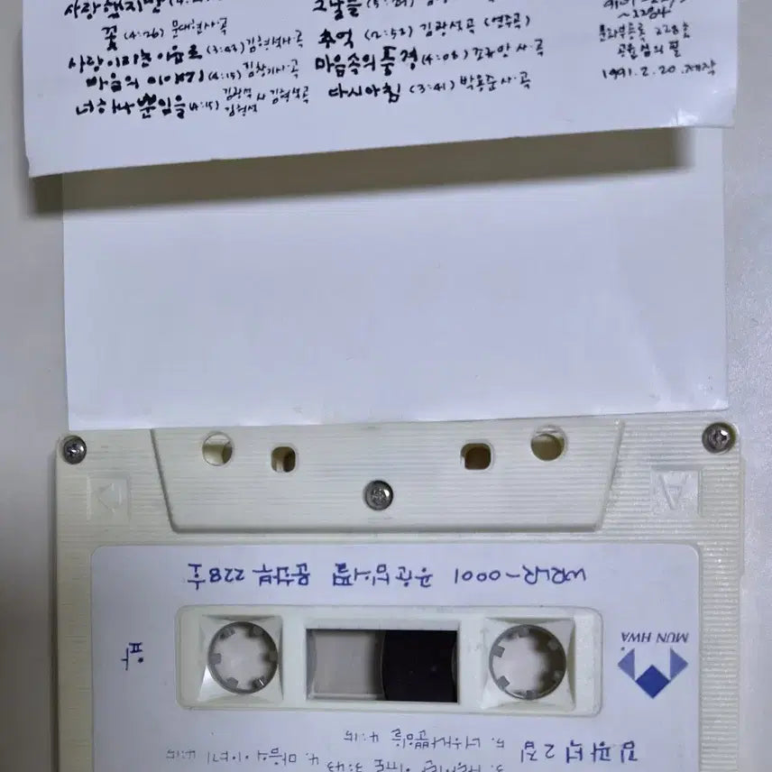 [BUNJANG] Kim Kwang-seok 2nd Album (Unsealed Cassette Tape) / 김광석 2집 (개봉 카세트테이프)