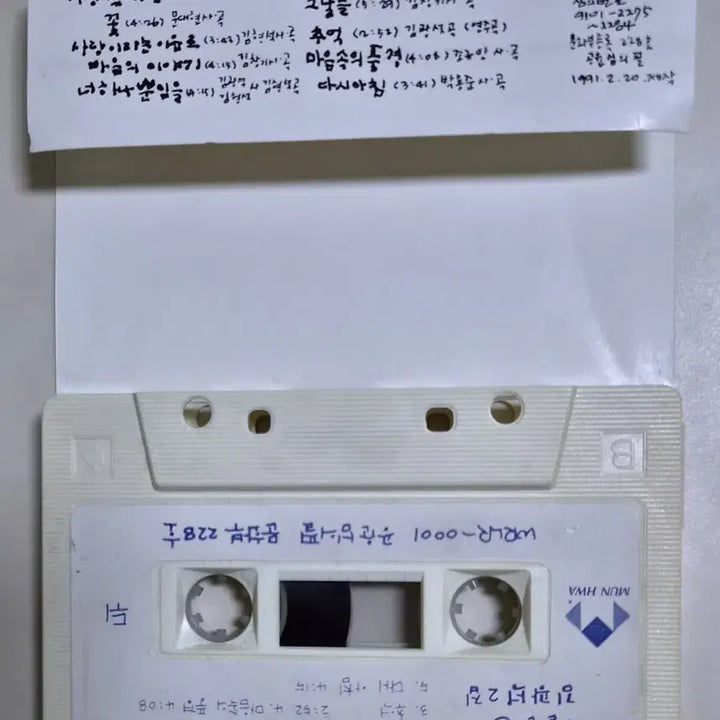 [BUNJANG] Kim Kwang-seok 2nd Album (Unsealed Cassette Tape) / 김광석 2집 (개봉 카세트테이프)