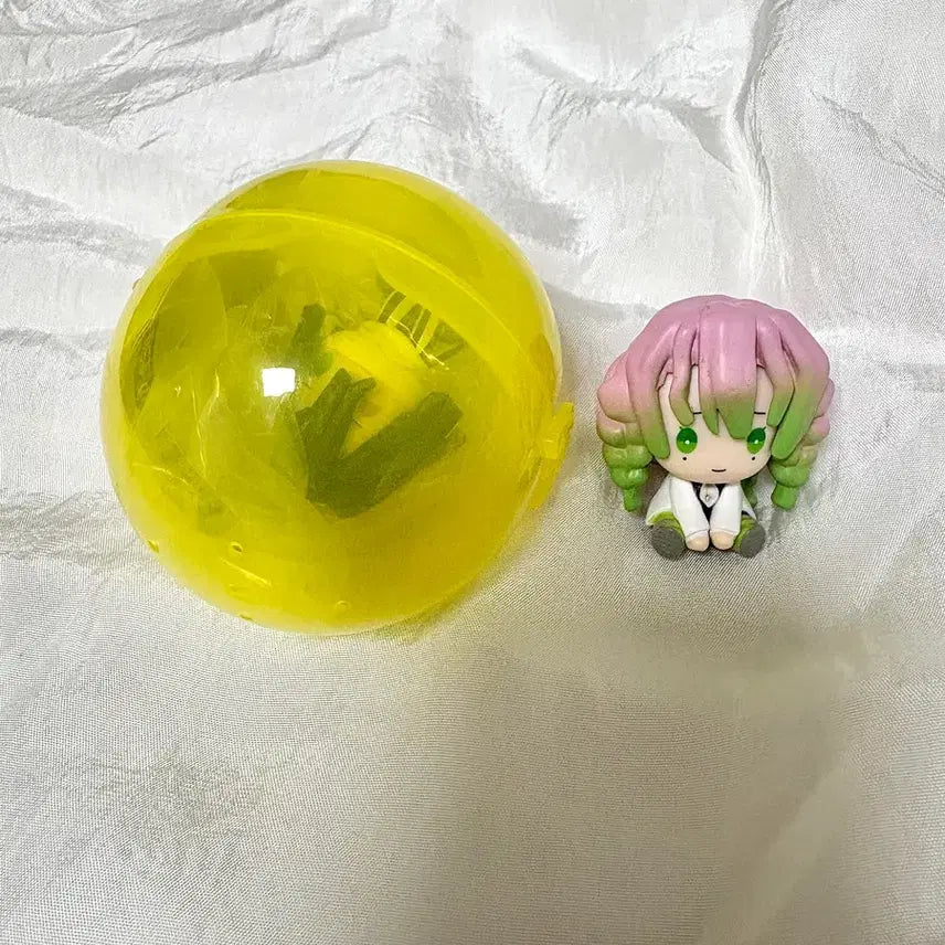[BUNJANG] Demon Slayer Iguro Mitsuri Bundle Set Tatami Gacha / [일괄] 이구로 미츠리 / 귀멸의칼날 귀칼 태엽 가챠 페탓토