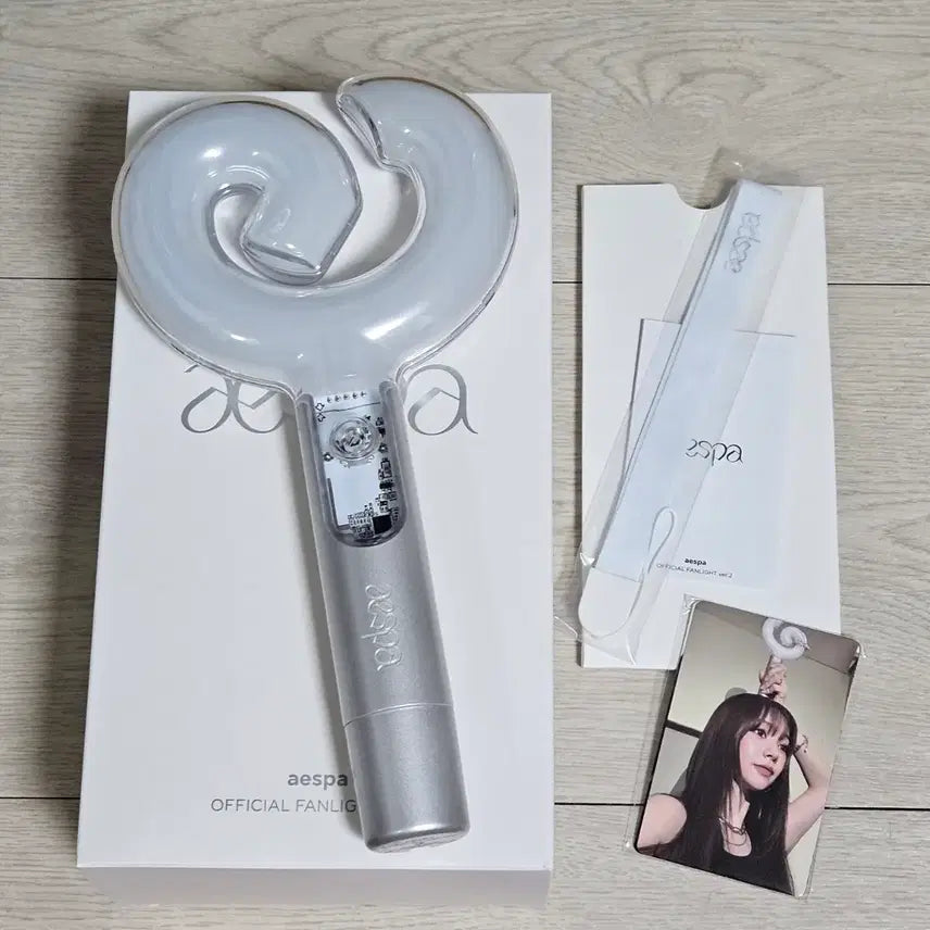 [BUNJANG] Aespa Ver.2 Lightstick / 에스파 응원봉 ver2 양도