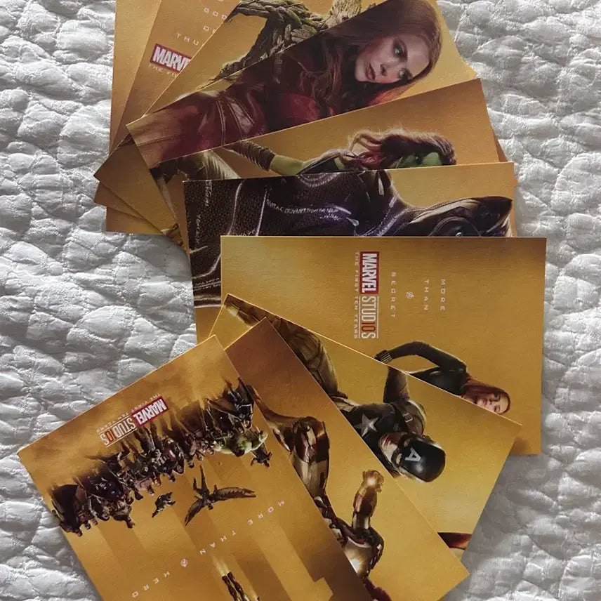 [BUNJANG] Marvel 10th Anniversary Postcard Set / 마블 10주년 포스트카드