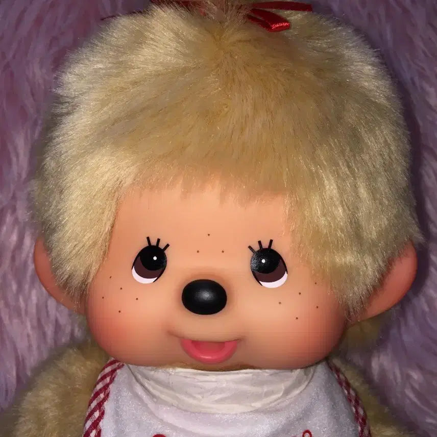 [BUNJANG] Beige Standard Monchhichi M Size / 베이지 스탠다드 몬치치 M 사이즈
