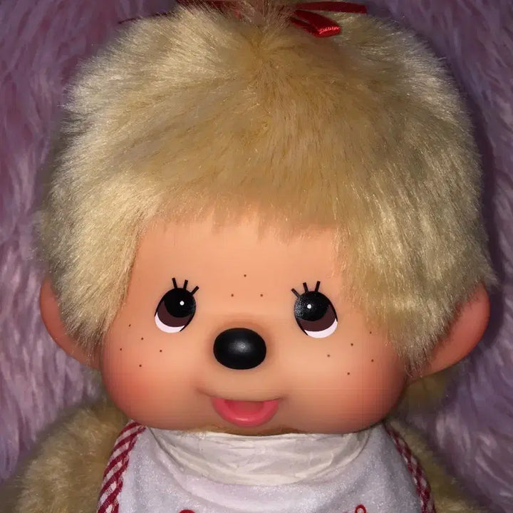 [BUNJANG] Beige Standard Monchhichi M Size / 베이지 스탠다드 몬치치 M 사이즈