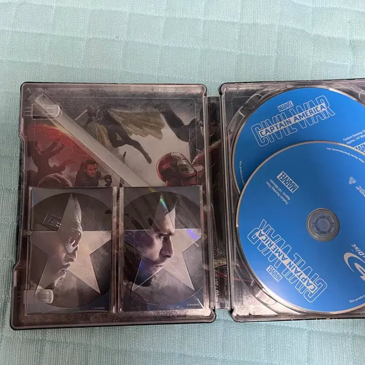 [BUNJANG] Marvel Captain America: Civil War 3D Blu-ray Steelbook / 마블 캡틴 아메리카 시빌 워 3D 블루레이 스틸북