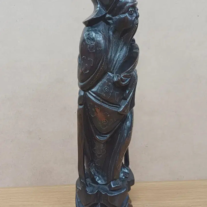 [BUNJANG] Chinese Scholar Wood Carving Artwork / 중국 현자 목조각 작품