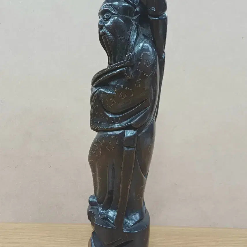 [BUNJANG] Chinese Scholar Wood Carving Artwork / 중국 현자 목조각 작품