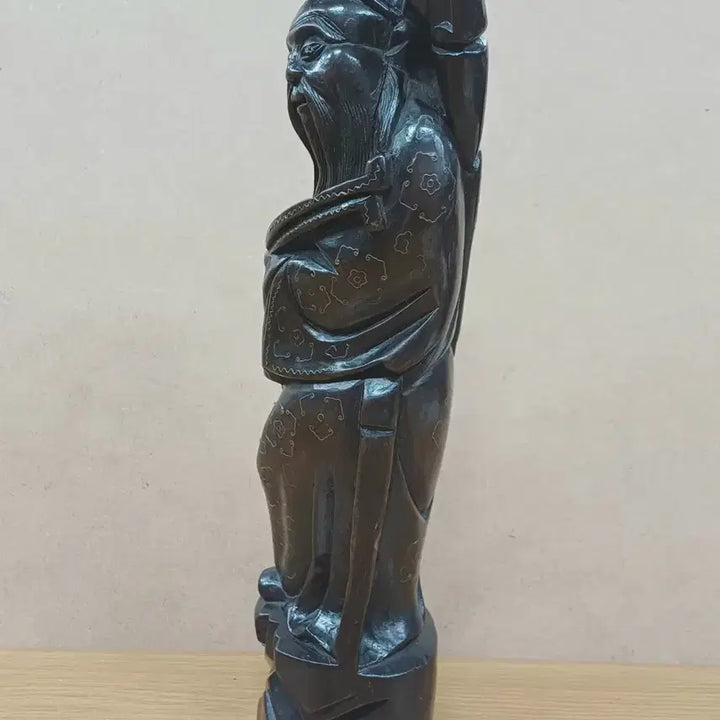 [BUNJANG] Chinese Scholar Wood Carving Artwork / 중국 현자 목조각 작품