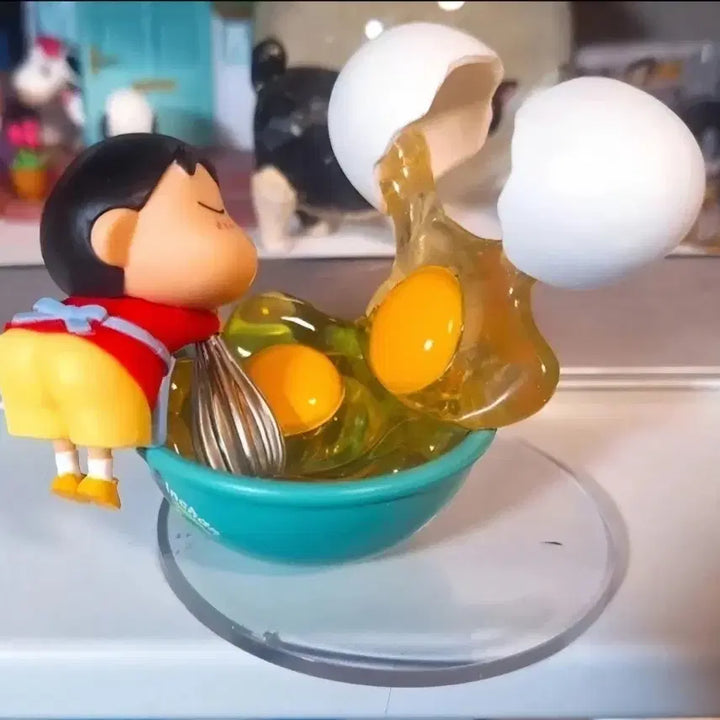 [BUNJANG] Re-Ment Crayon Shin-chan Cooking Gachapon Miniature Set / 리멘트 짱구 요리 가챠_ 크레용 신짱 식완