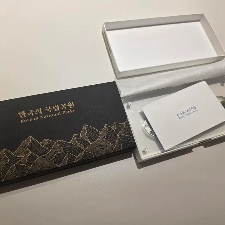 [BUNJANG] 2022 Korea National Parks Commemorative Coin 6th Series 3-Coin Silver Set (Full Box) / 2022 한국의 국립공원 기념주화 6차 3종세트 은화(풀박)