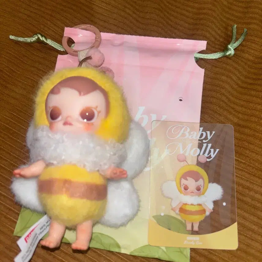 [BUNJANG] Baby Molly Insect Bee Keychain / 베이비 몰리 곤충 비 키링