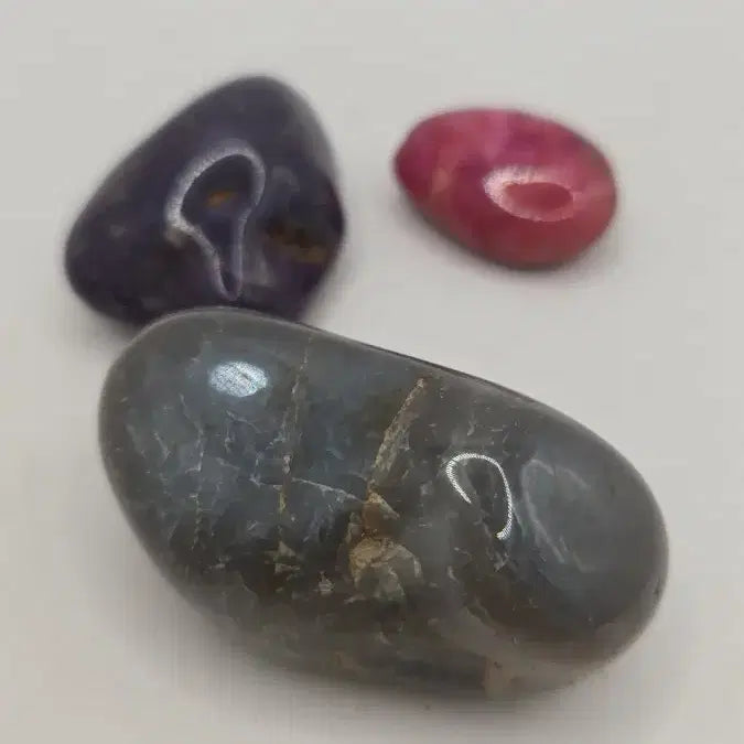 [BUNJANG] Antique Stone Collection - 3 Pieces / 자갈모양 원석 3점 골동품