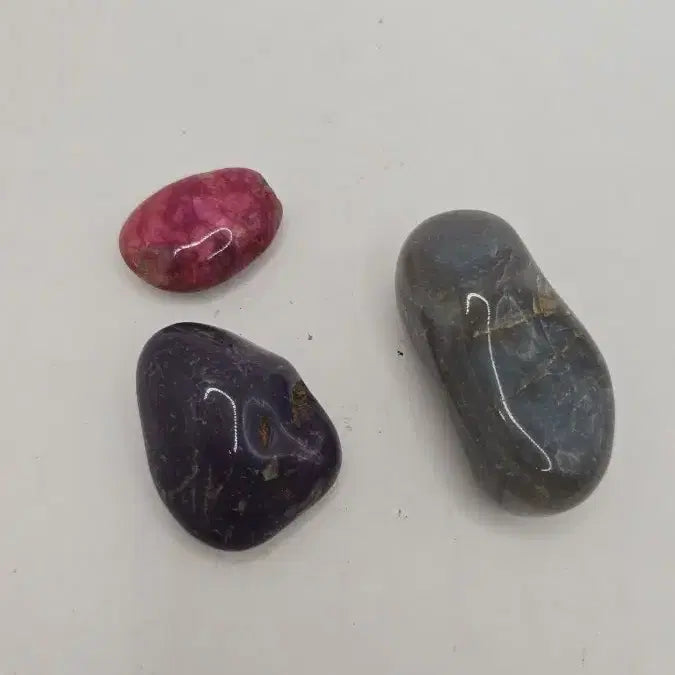[BUNJANG] Antique Stone Collection - 3 Pieces / 자갈모양 원석 3점 골동품