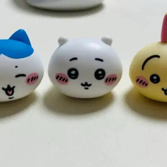[BUNJANG] Chiikawa Ring Gacha Set (Hachiwara, Usagi) / 3개 세트) 치이카와 반지 가챠 하치와레 우사기 먼작귀 피규어