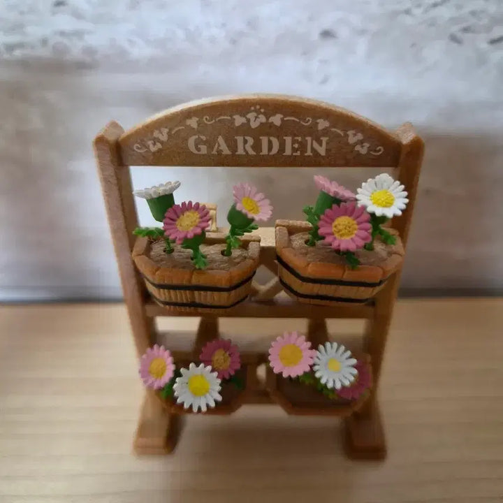 [BUNJANG] Sylvanian Families Garden Flower Decorations Set / 실바니안 가든 꽃 장식