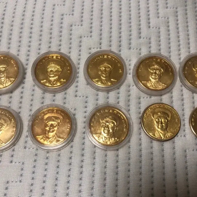 [BUNJANG] Chinese 10 Great Marshals Commemorative Coins Set / 중국10대원수 기념 주화 10개