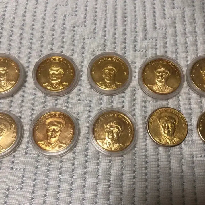 [BUNJANG] Chinese 10 Great Marshals Commemorative Coins Set / 중국10대원수 기념 주화 10개