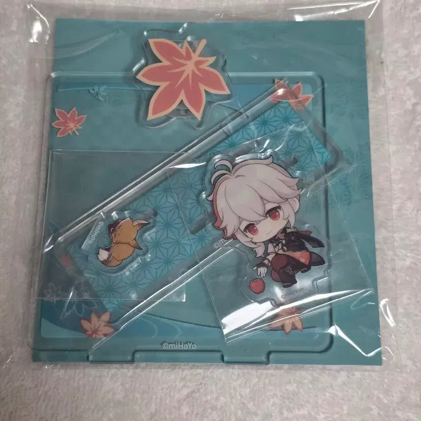[BUNJANG] Genshin Impact Kaedehara Kazuha Acrylic Memo Holder / 원신 pc라운지 카즈하 아크릴 메모 홀더