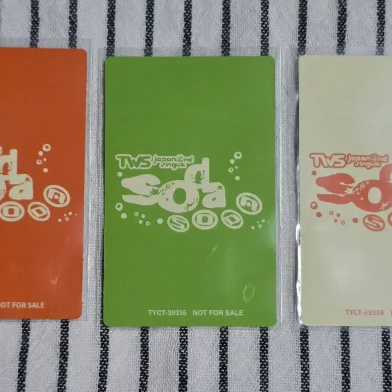 [BUNJANG] TWS Soda Soda Album Photocard Jihoon Bundle Set / 투어스 소다소다 앨포 지훈 3장 일괄