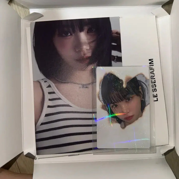 [BUNJANG] LE SSERAFIM ANTIFRAGILE Album Jewel Version Chaewon Photocard / General Version Eunchae Photocard Bundle / 르세라핌 앨범 안티프레자일