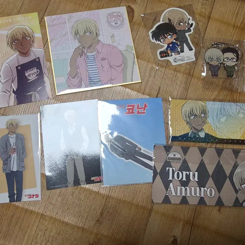 [BUNJANG] Detective Conan Bourbon Amuro Paper Goods Set / 제시) 명탐정 코난 버본 아무로 지류 굿즈 판매