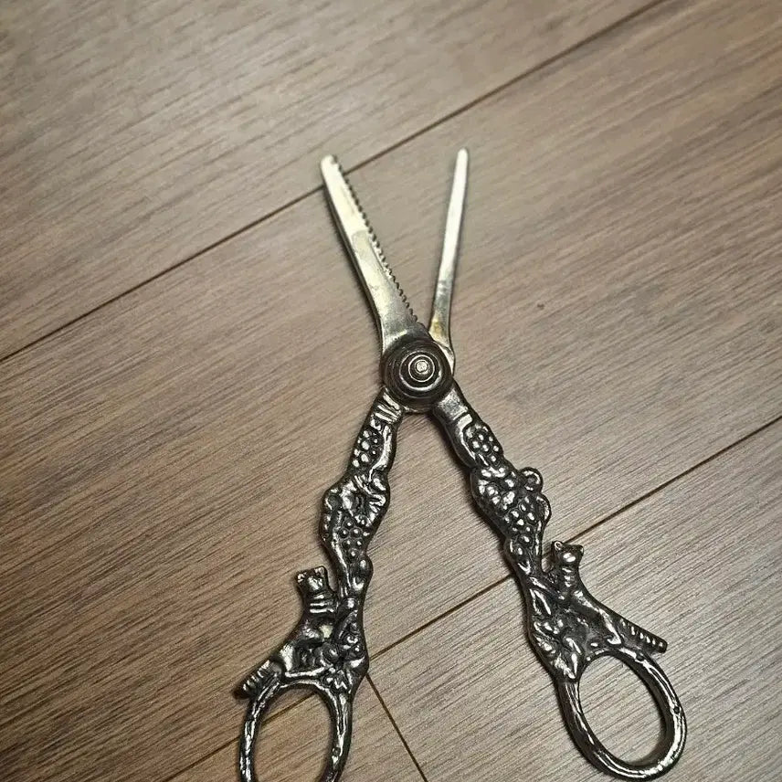 [BUNJANG] Vintage Antique French Silverplate Grape Scissors / 빈티지 앤틱 실버플레이트 프랑스 포도 가위