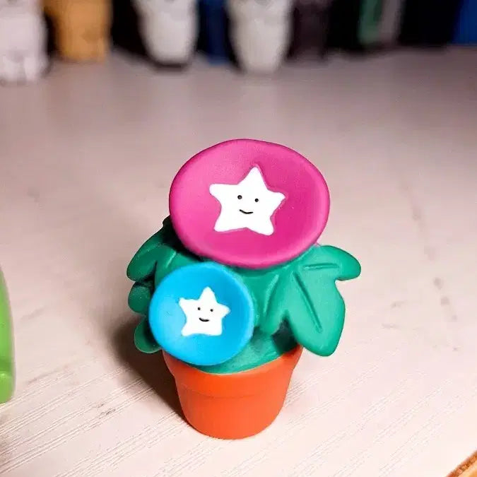 [BUNJANG] Deccol Figure Morning Glory Flower Pot / 데꼴 피규어_나팔꽃 화분